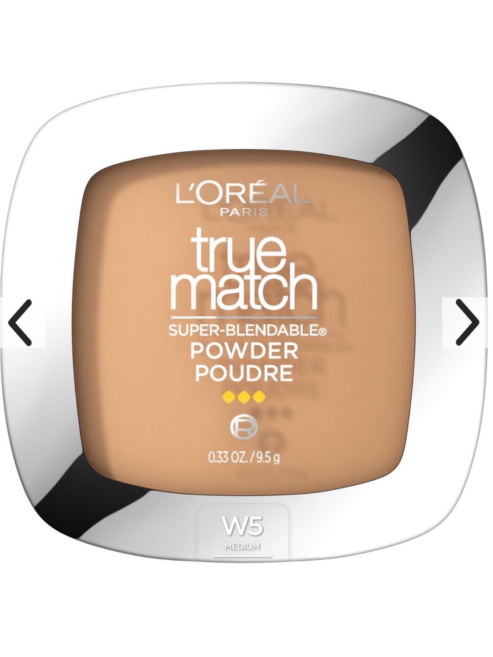L'Oreal True Match Super-Blendable Pressed Powder W5 Medium Beige